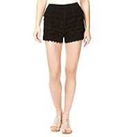 Limited Collection Pure Cotton Crochet Shorts