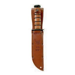 Full-size US Navy KA-BAR, Straight Edge Knife - 1225