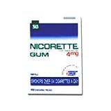Nicorette Nicotine Polacrilex Gum Stop Smoking Aid, 4 Mg Refill Original - 48 ea