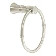 Moen YB9586BN Bamboo Towel Ring, Brushed Nickel