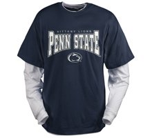 Buy Penn State Nittany Lions NCAA Walk On Double Layer Shirt by Star Struck