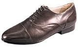 Giorgio Brutini Shoes Captoe 5 Eyelet Bal Oxford Folded, Brown, 12