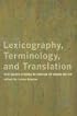 Practical Lexicography: A Reader