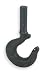 Dayton 2YPG7 Shank Hooks, 4400Lb, 23/32In
