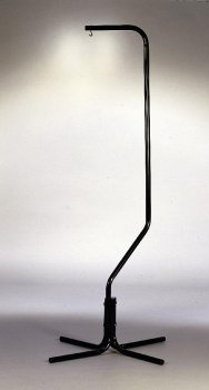Tubular Steel Bird Cage Stand - Black (Medium)
