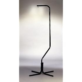 Tubular Steel Bird Cage Stand  Black (Medium) by Prevue Pet Products