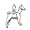 Dog Basenji Charm - Sterling Silver