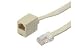 7 ft Modular Extension Cord, Straight Wired, RJ45 (8x8)