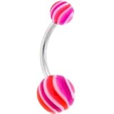 Pink Fantasy HYPNOTIC Belly Button Ring