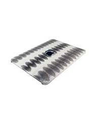 Bone iPad Clip On Case - Genuine Snakeskin Leather