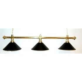61 Metal Pool Table Light Billiard Lamp Black Shades