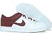 Nike Dunk Low Leather (white / team red) #Image 1