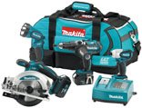 Makita  LXT400 18-Volt LXT Lithium Ion 4-Piece Combo Kit