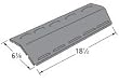 Universal Porcelain Coated Steel Heat Plate