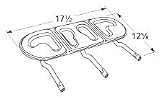 Stainless Steel Figure-8 Burner for Sunbeam, BBQ Pro, Kenmore, Outdoor Gourmet, Sams, Steelman, Ducane, Arkla, Charmglow and Uniflame Grills