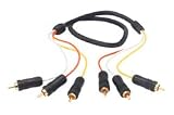 3 Line RCA Cable, RCA Male / Male, 6.0 ft