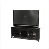 Techcraft CRE60B Credenza For 60Inch Flat Panel Televisions