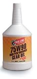 Red Line 75W90 Synthetic Gear Oil - 1 Quart, Pack of 12