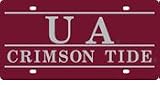SD00111 Alabama Crimson Tide Acrylic License Plate