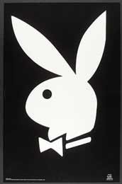 Art Poster Print - Playboy - Logo - Artist: unknown- Poster Size: 35 X 23
