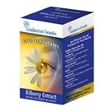 Bilberry Extract 500mg - 60 caplets, (Scandinavian Formulas)