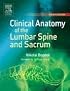 Clinical Anatomy of the Lumbar Spine and Sacrum