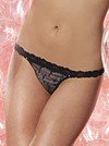 Jezebel Bow Boudoir Low-Rise Thong