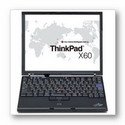 Lenovo ThinkPad X60 1709 - Core Duo T2400 / 1.83 GHz - RAM 1 GB - HDD 100 GB - DVD-Writer - GMA 950 - cellular mdm / mdm ( CDMA 2000 1X EV-DO ) - Gigabit Ethernet - WLAN : Bluetooth, 802.11a/b/g - fingerprint reader - Win XP Pro - 12.1