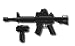 M4A1 R.I.S. (Black) - LEGO Compatible Minifigure Piece