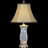 Waterford Crystal Dublin Bay Lighthouse Table Lamp w/ Nightlight