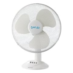 Tischventilator � 30cm weiss