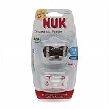 NUK BPA FREE Classic Silicone Sports Pacifier Football & Baseball - Size 1