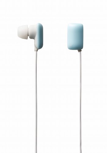 ELECOM カナルタイプヘッドホン GUM ブルー EHP-CIN10BU
