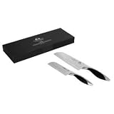 Chicago Cutlery 3-pc Santoku Set (4 & 7) by Chicago Cutlery