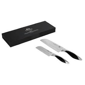 Click here to buy Chicago Cutlery 3-pc Santoku Set (4 and 7) by Chicago Cutlery.