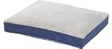 Woolrich Dog Gone Smart&trade; Rectangle Canvas/Sherpa Dog Bed 26x34, BLUE