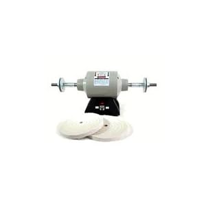 Master Quality 10 Dual Speed 3 4 HP Bench Grinder and Buffer by Master Quality
