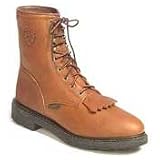 Ariat Mens 8 'Cascade' Steel Toe Work Boot - Sunshine Wildcat by Ariat