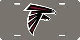 Atlanta Falcons License Plate Cover (Silver)