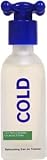 Cold by United Colors of Benetton for Men 1.7 oz Eau de Toilette Spray