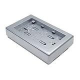 Lenmar XPA5/S Universal Adapter Plate for NIKON -EN-EL3, Minolta - NP-400, OLYMPUS -BLM-1 (Silver)