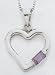 Silver Amethyst Necklace - SW125