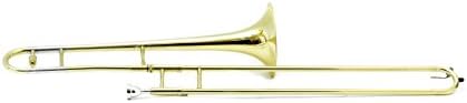 TALLJO® Antique Copper Trombone Sliphorn B Flat Piccolo Trumpet for Performers Wind Instrument