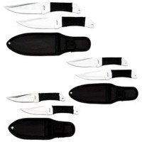 Childrens Toyshop  Sporting Goods : Maxam 9pc Throwing Knife Set