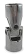 Westward 1FAB1 Socket, 3/8 In Dr, 6 Point, 13mm, 1 7/8 In L