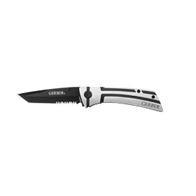 Gerber 22-41805 Traverse Tanto Serrated Edge Folding Knife by Gerber