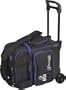 BSI Blue/Black 1 Ball Roller Bowling Bag