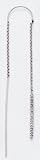 14kt White Gold Diamond Threader Earrings - 14pt TW - DS1263