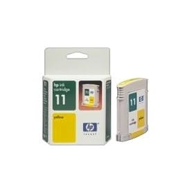 Hp 11 Yellow Ink Cartridge 28Mls ( C4838A )