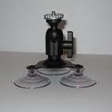 Motorcycle Camera Mount- Suction Base Single Knuckle